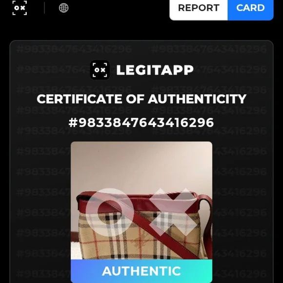 AUTHENTIC Vintage Burberry Haymarket Check Shoulder Bag With Certificate - Picture 9 of 11